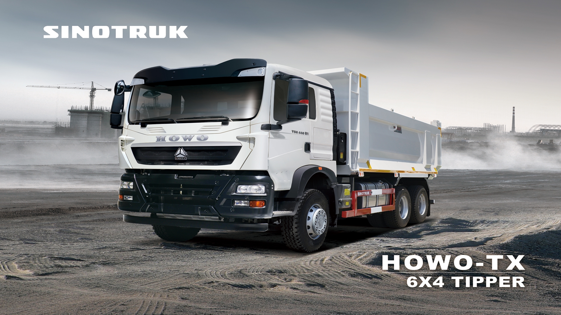 HOWO-TX 6X4 自卸车