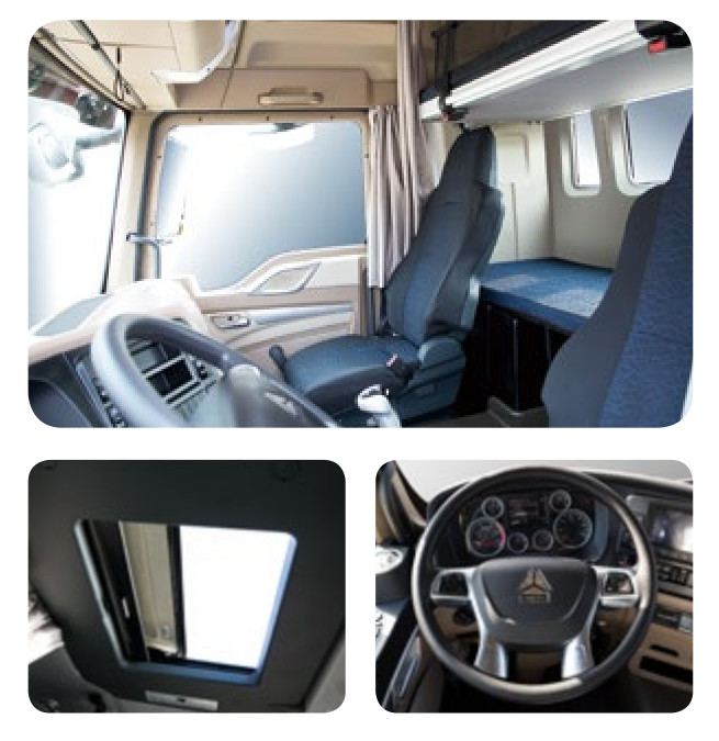 搭载潍柴 焕然新生丨豪沃tx7 6x4牵引车"潍"你而来