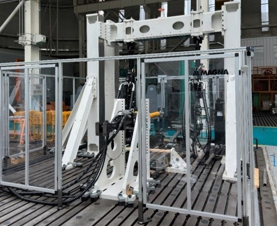 (5)商用车前簧系统道路模拟疲劳测试